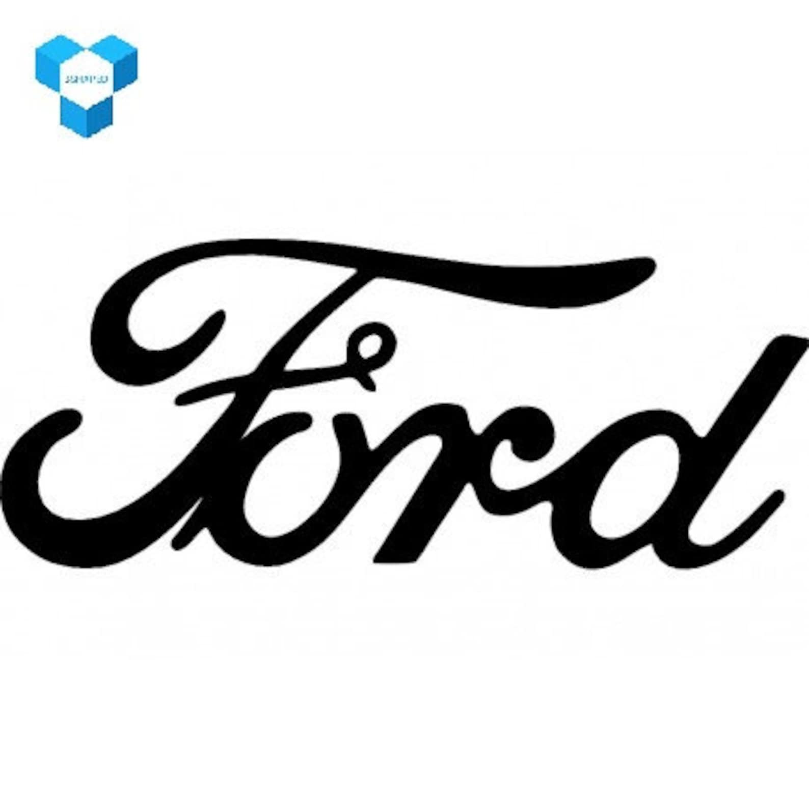 Ford logo dxf jpg png pdf | Etsy