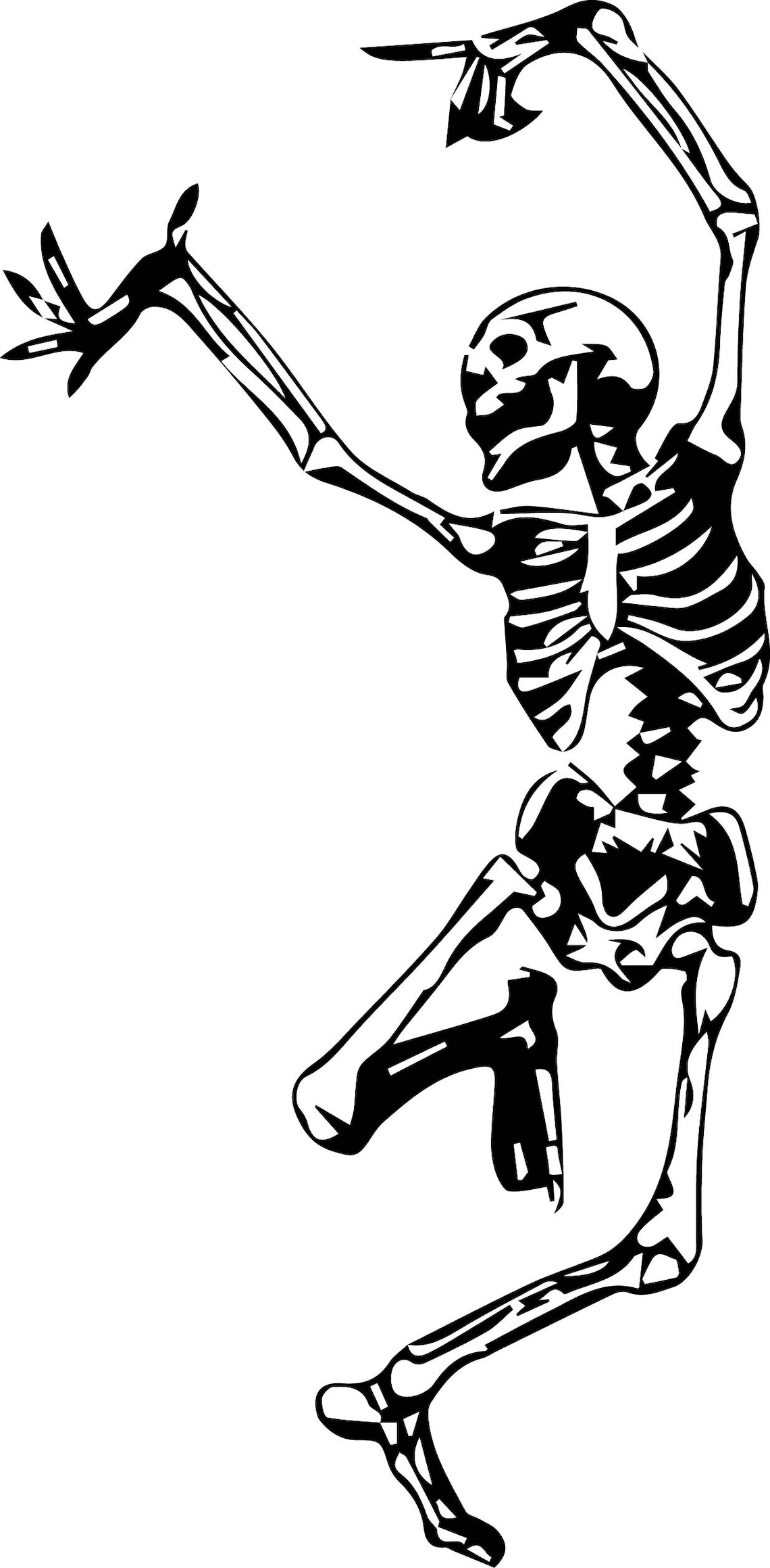 Dancing Skeleton Svg Skull Svg Spooky Svg Skeleton Png Etsy | The Best