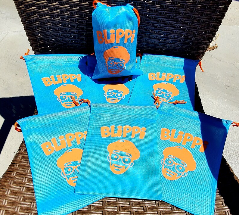 SELECT BLIPPI Toy review world theme items for your birthday | Etsy