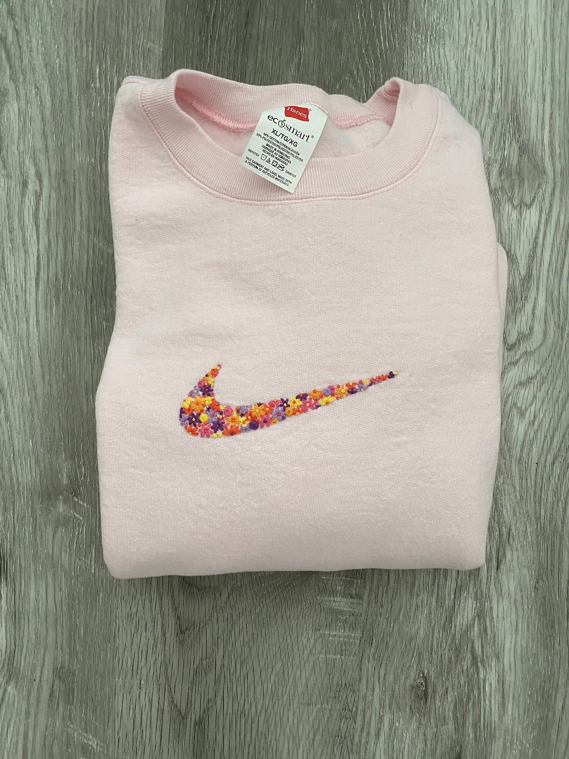 nike hoodie embroidered name