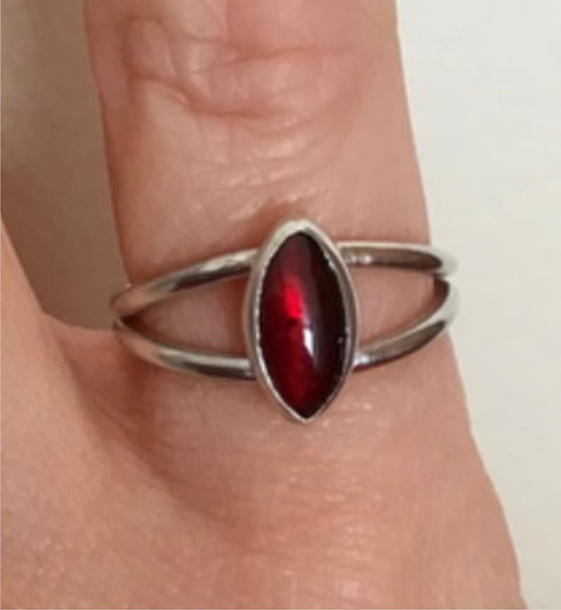 Band Ring Garnet Ring Statement Ring 925 Silver Ring Antique Ring Handmade Ring Designer Ring Thumb Ring Women Ring Gift For Her