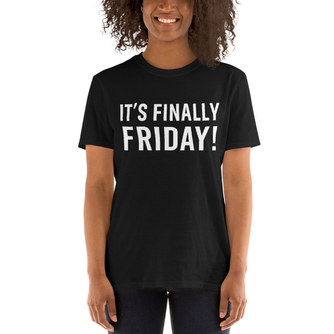 It's Finally Friday Unisex TShirt Funny Friday Etsy