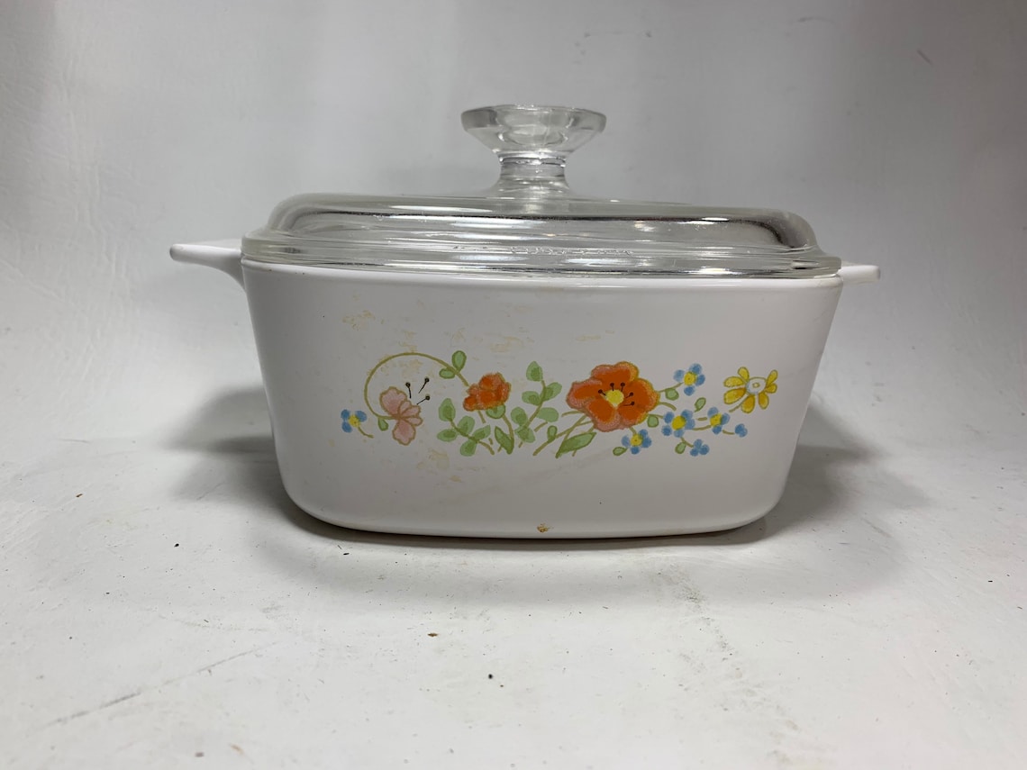 Vintage Corning Ware Wildflower A-1 1/2-B Covered Casserole | Etsy