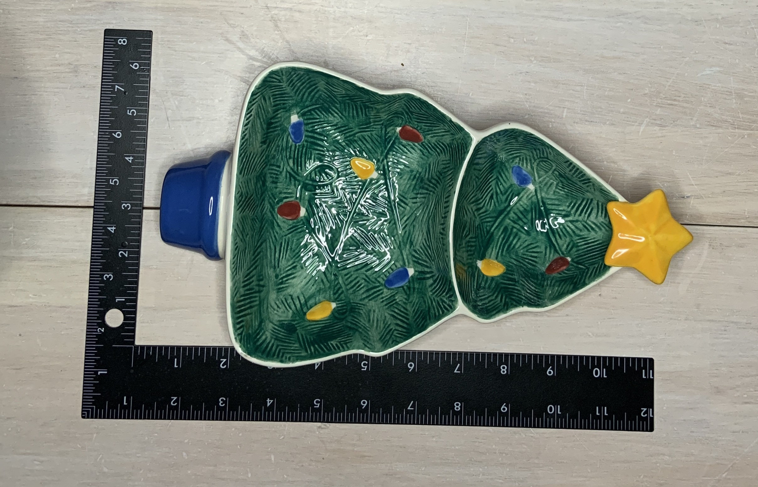 Vintage Hallmark Christmas Tree Ceramic Candy/Nut Dish HMK CDS Etsy