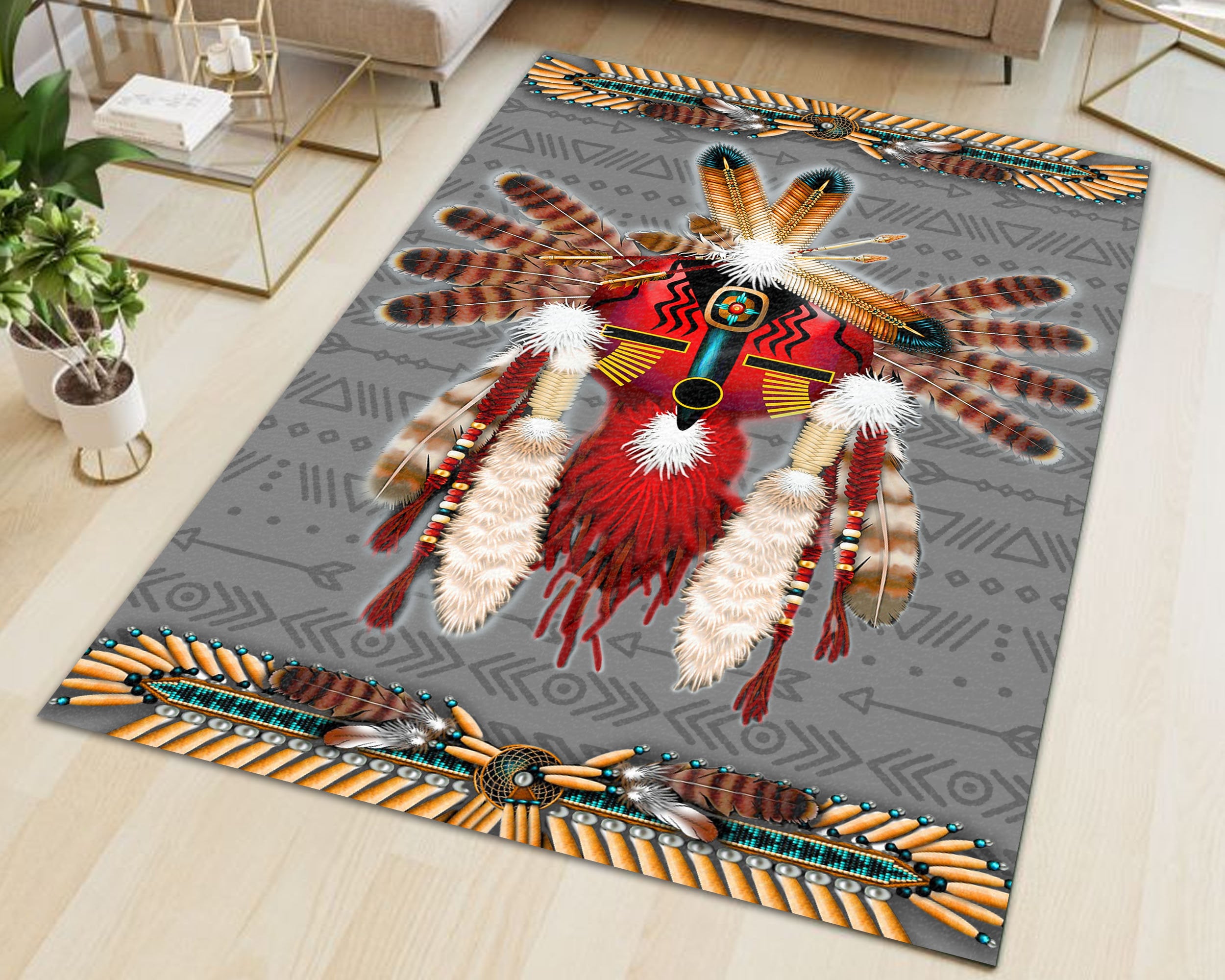 native-american-indian-rugs-southwestern-rug-native-american-etsy