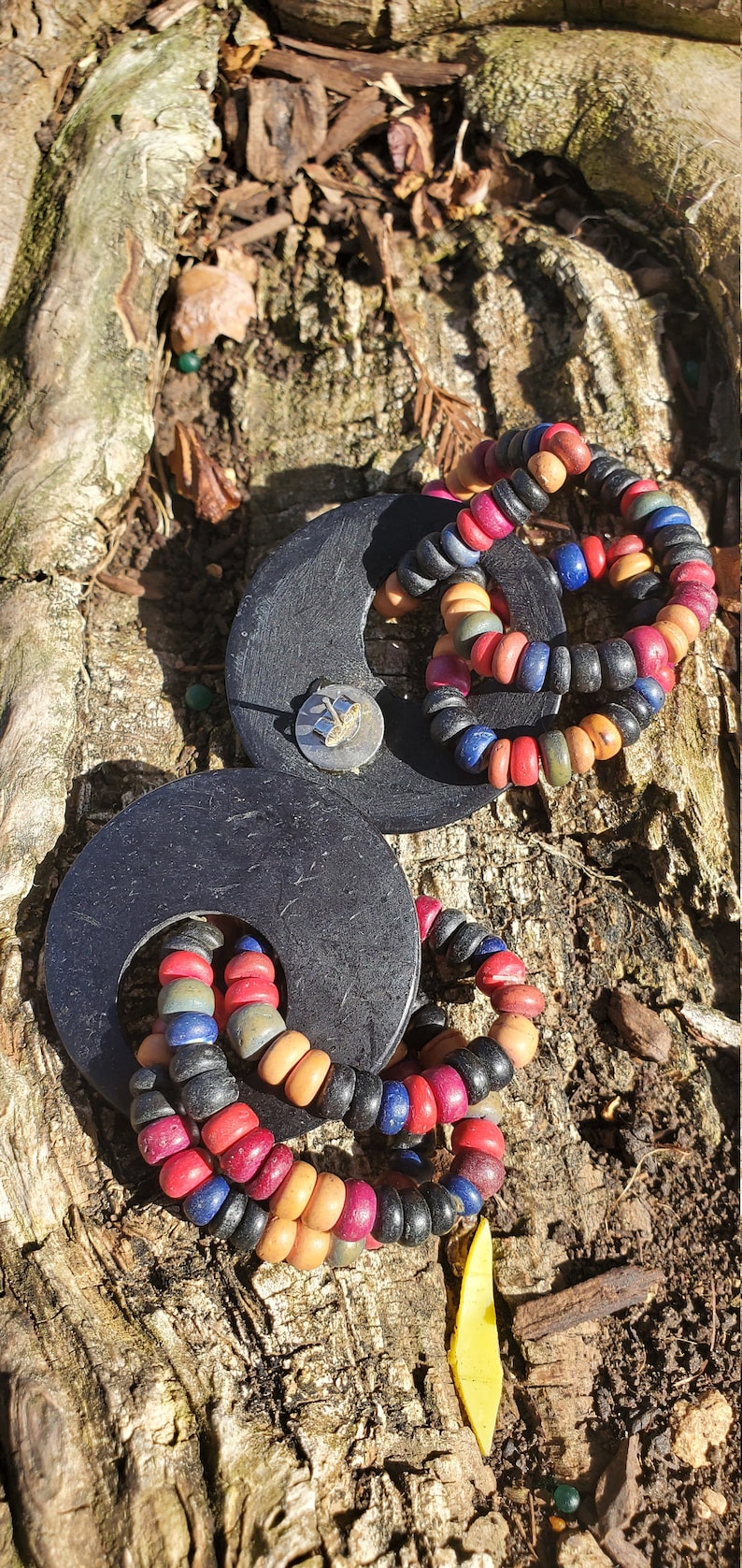 Unique Summer is coming Gift for Her Colorful Earrings Wood Casual