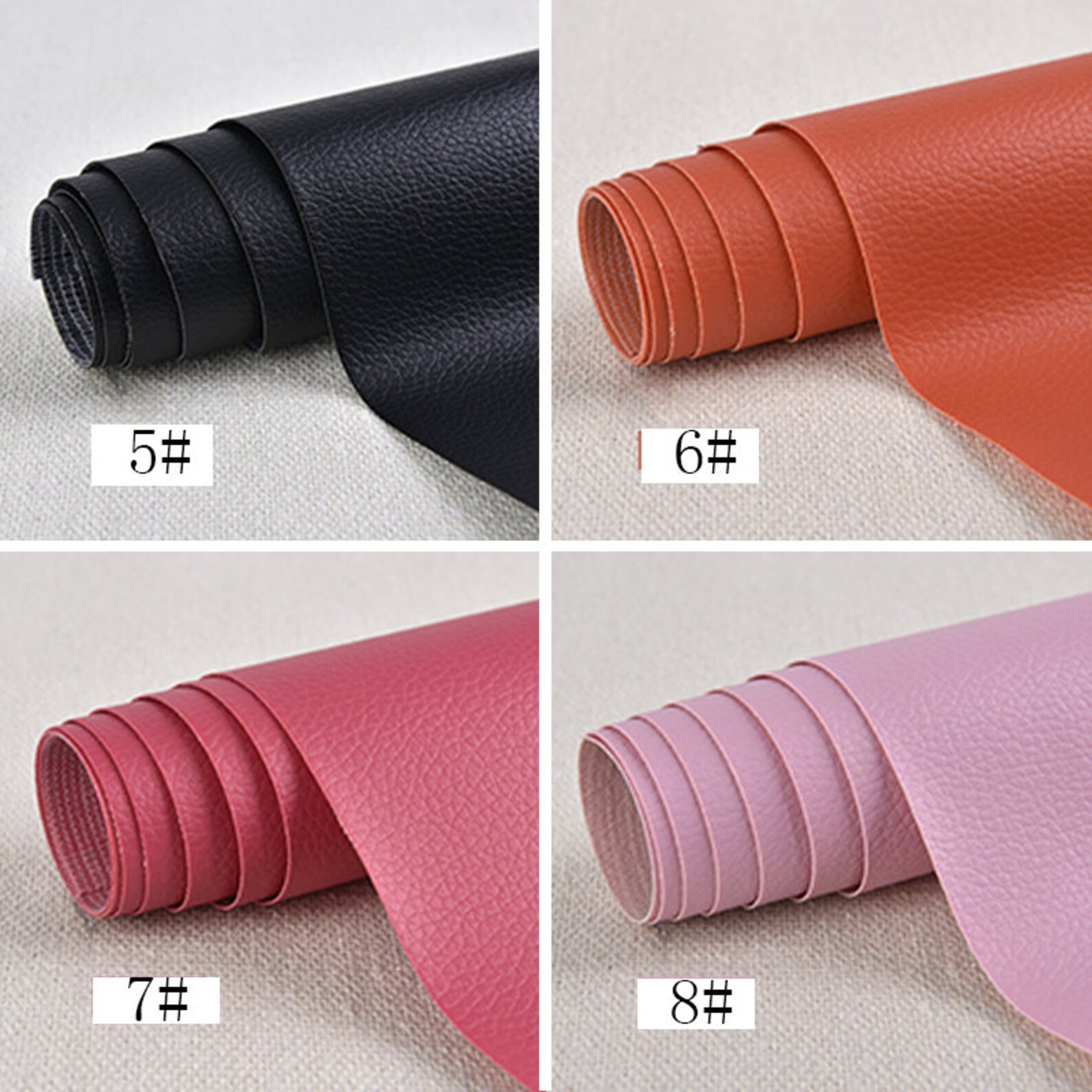 SelfAdhesive Leather Fabric Upholstery leather Seat Etsy