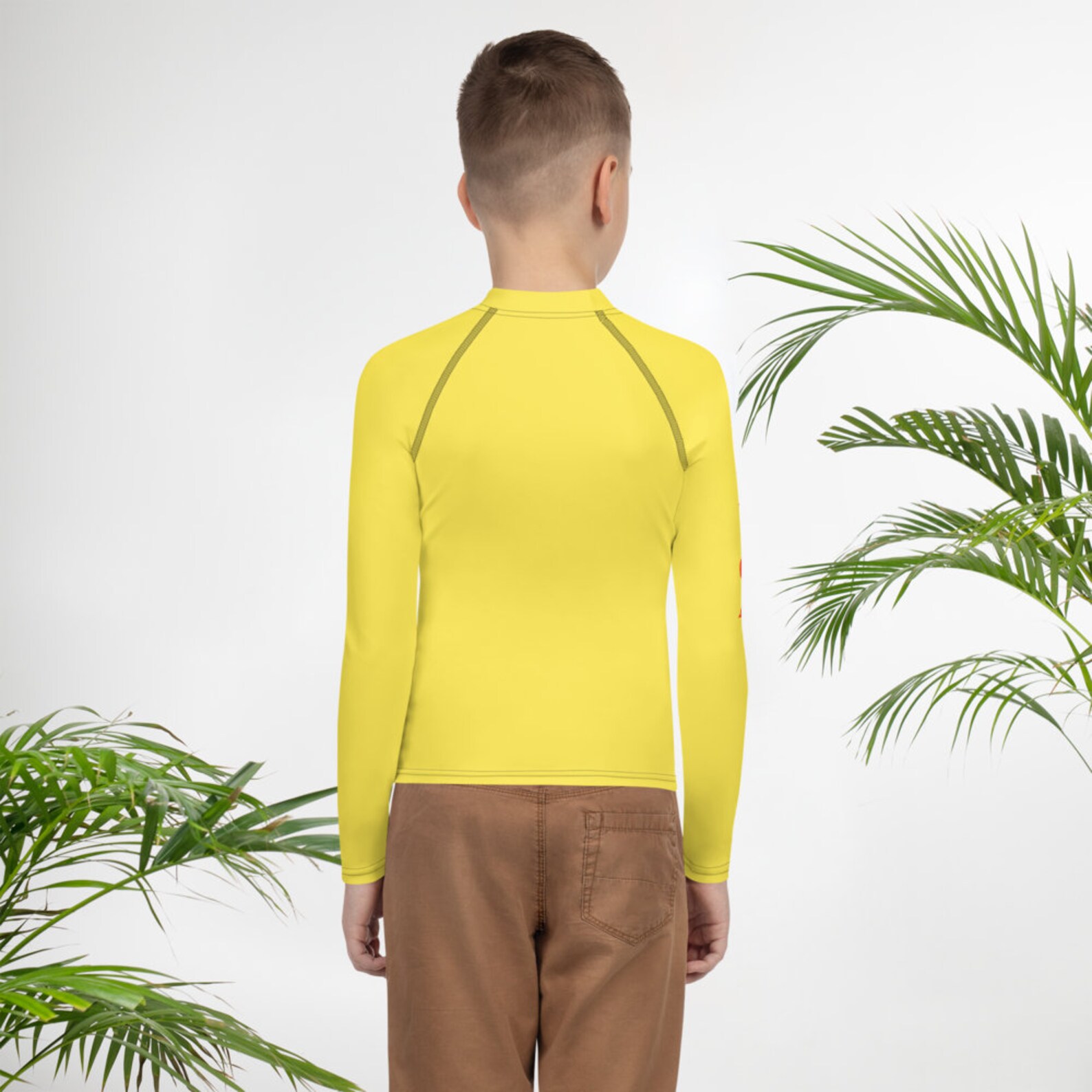 LC Yellow Youth Rash Guard Etsy