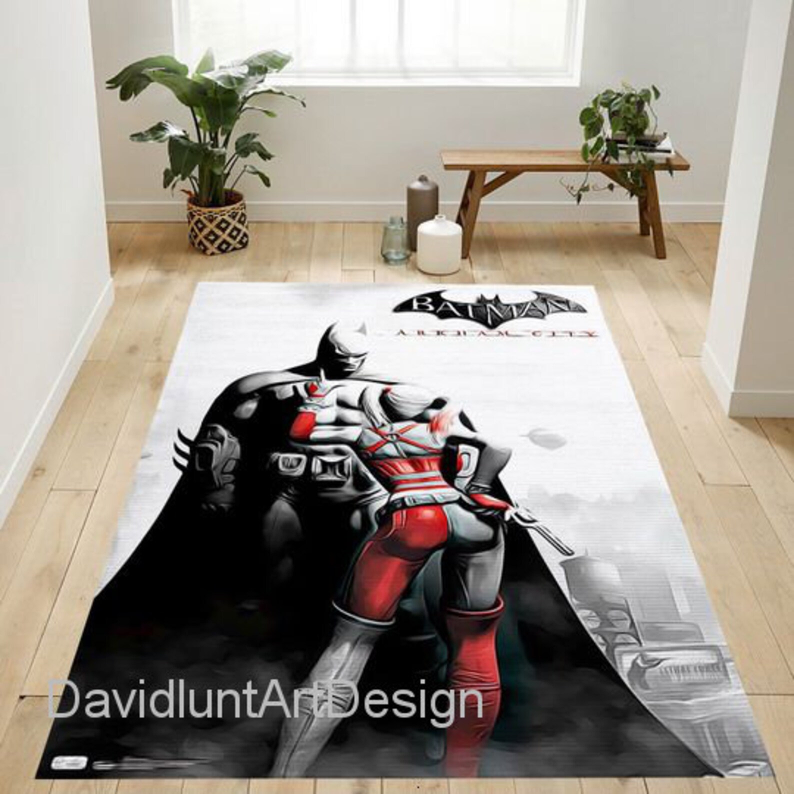 Dc Comics Videospiel Arkham City Schlüssel Kunst Bereich | Etsy