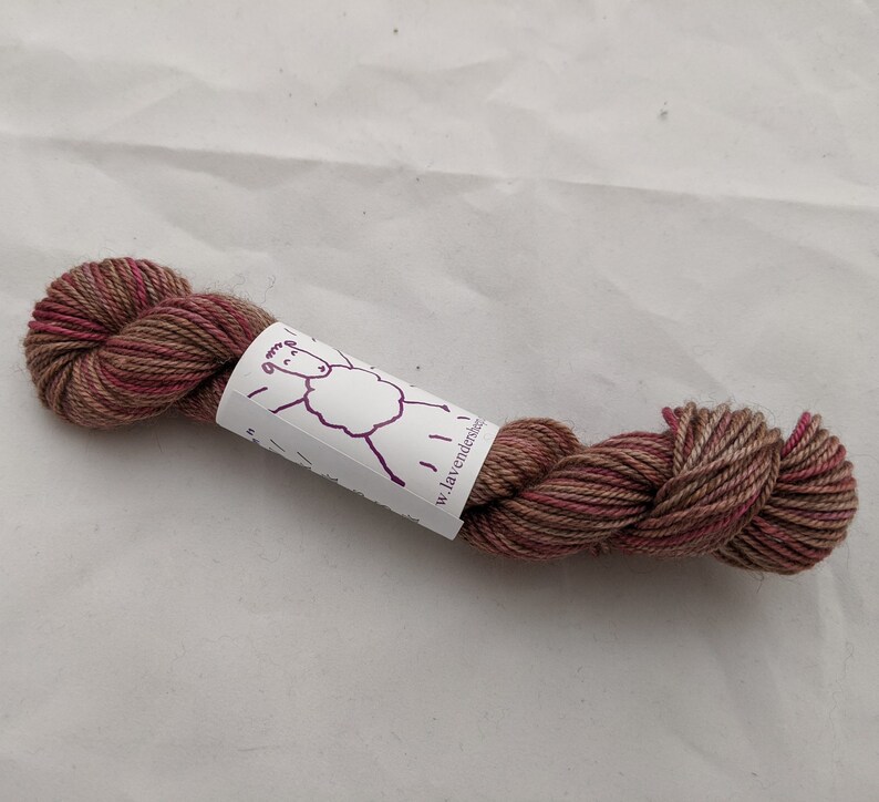 50 yards Peach Blossom Mini Yarn Skeins