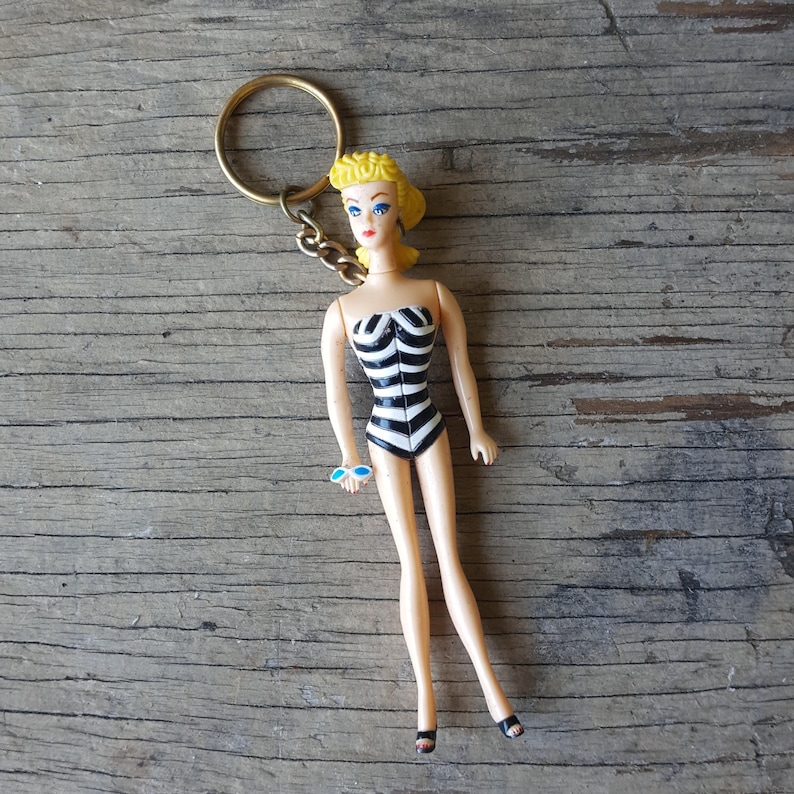 Retro 1995 Mattel Barbie Keychains | Etsy