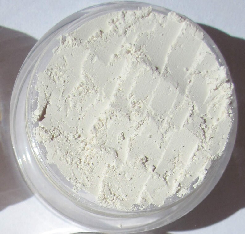Matte White Mineral Eyeshadow No Shimmer Loose Powder Etsy