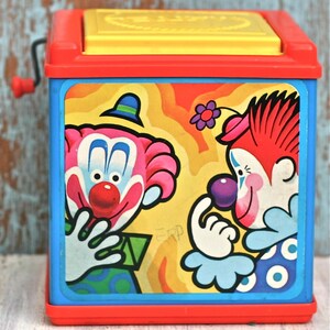 Vintage Mattel Jack In The Box | Etsy