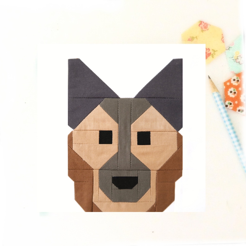 german-shepherd-puppy-dog-animal-pdf-quilt-block-pattern-etsy