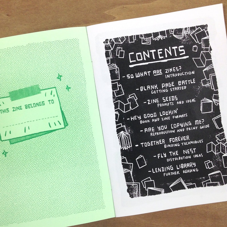 A Zine About Making Zines 'Make Your Own Fun' Etsy