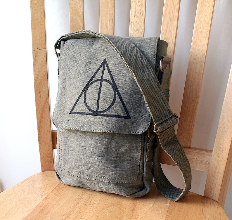 Deathly Hallows Harry Potter Small Purse Crossbody Shoulder Etsy