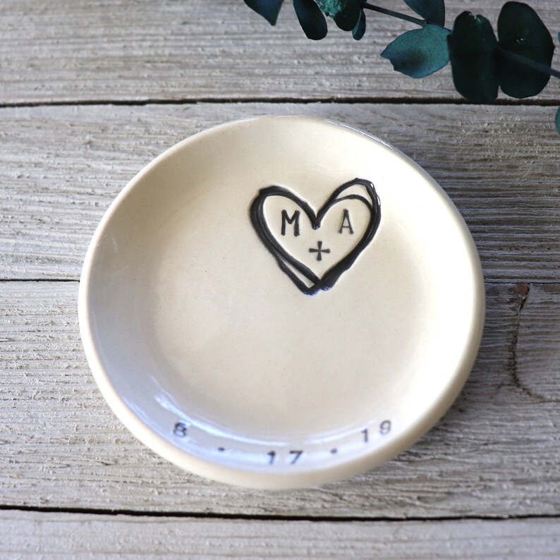 Ring holder Ring dish Engagement gift Wedding gift Bridal Etsy