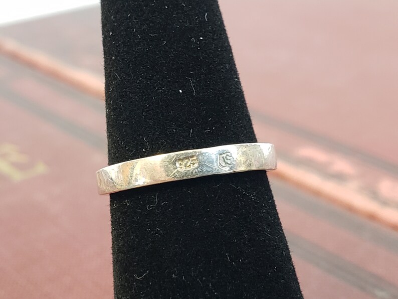 Sterling Silver /& Baltic Amber Ring Petite Baltic Amber Ring Size 5 12 Artisan Made Baltic Amber Jewelry VintageSouthwest Rings