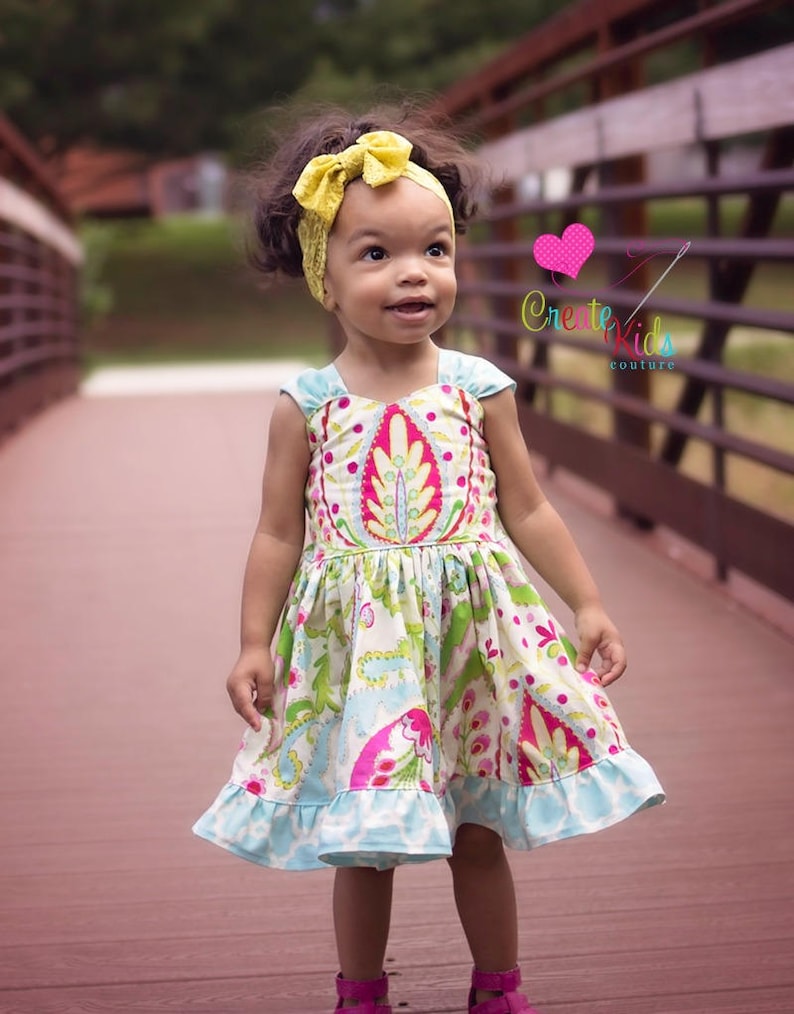Larkin's Baby Fancy Party Dress PDF Pattern Sizes Newborn | Etsy