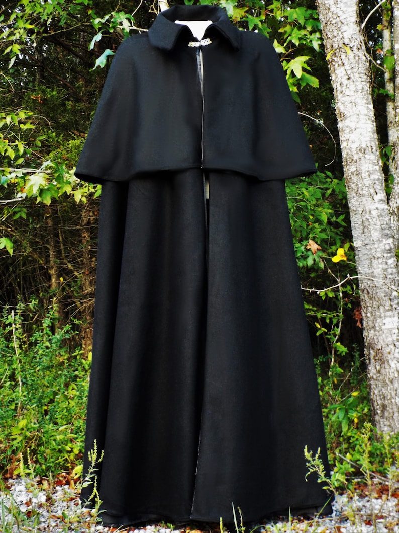 The Undertaker Men's Formal Winter Cape Etsy