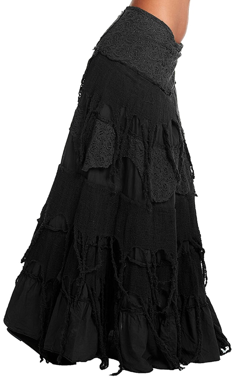 long spanish skirt
