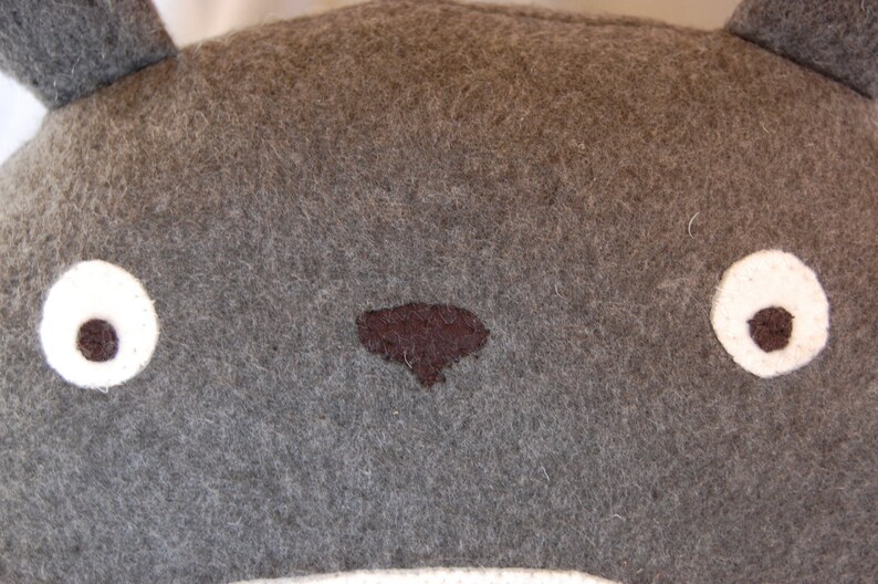 totoro plush pattern