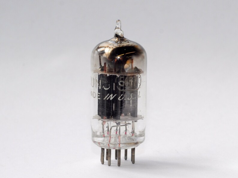 Tung Sol 5687 vacuum tube O getter black plates Etsy