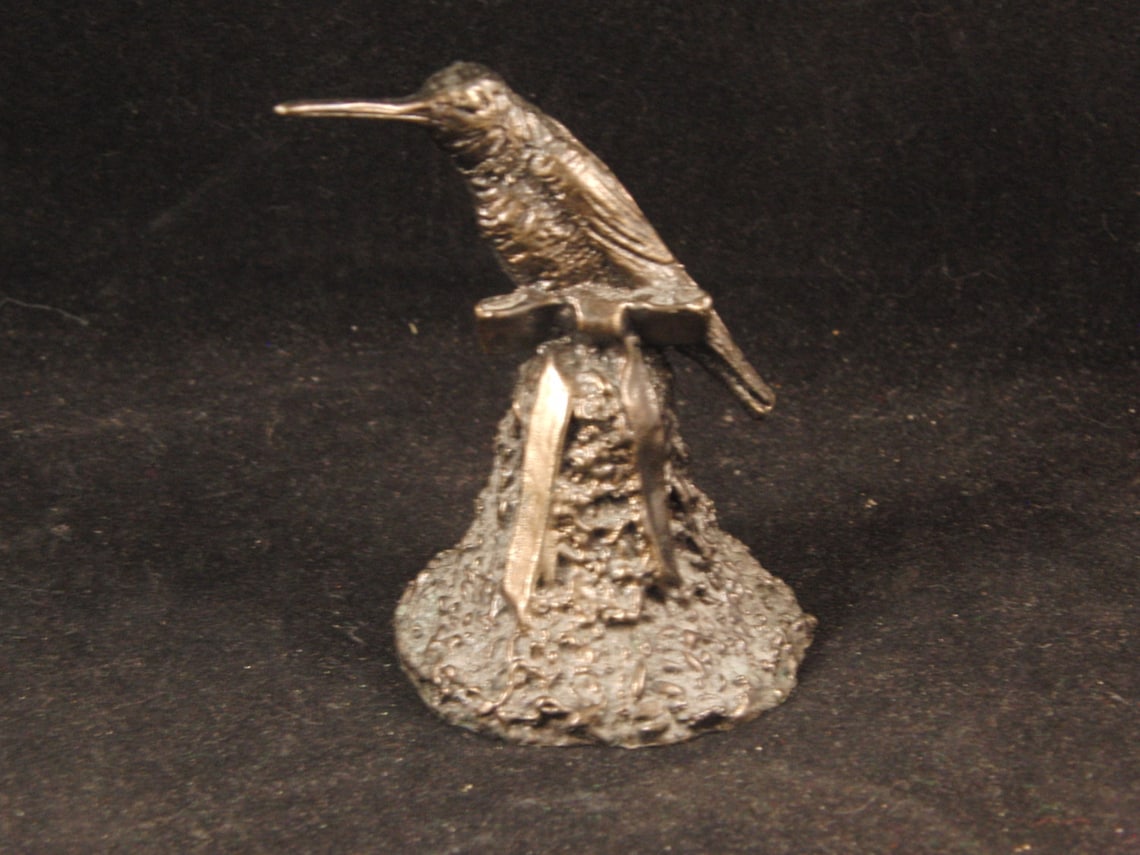 cast iron bird bell