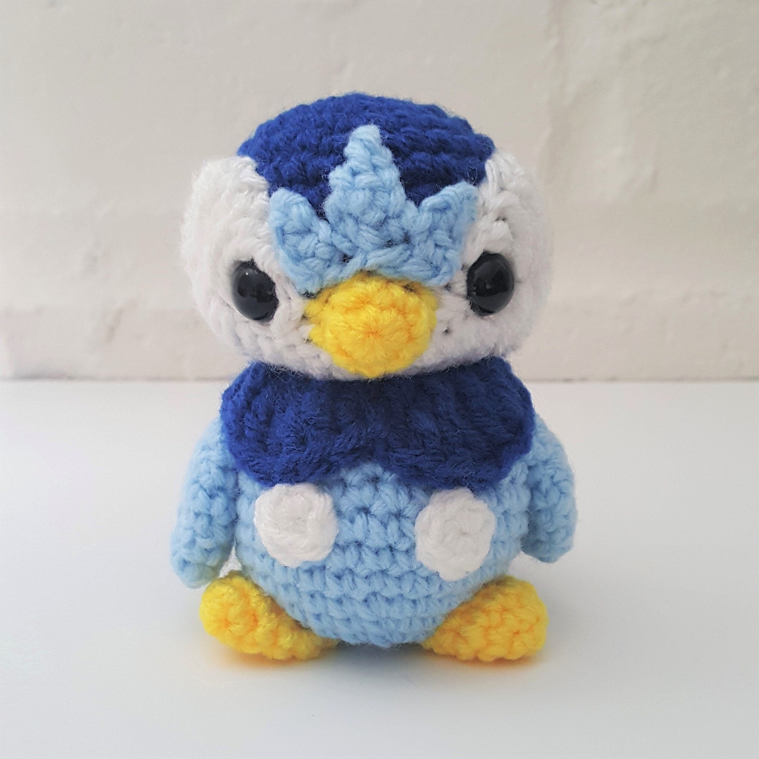 Piplup Amigurumi Crochet PATTERN penguin Pokemon Etsy