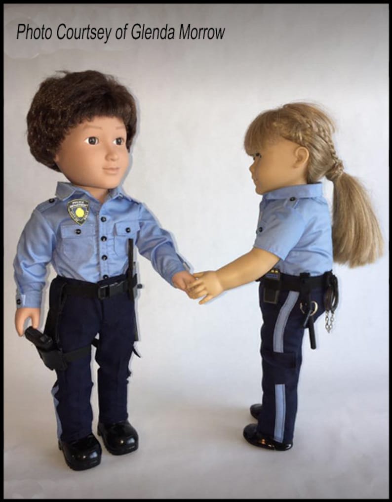 Pixie Faire Koski Kreations Law Enforcement Uniform Doll ...