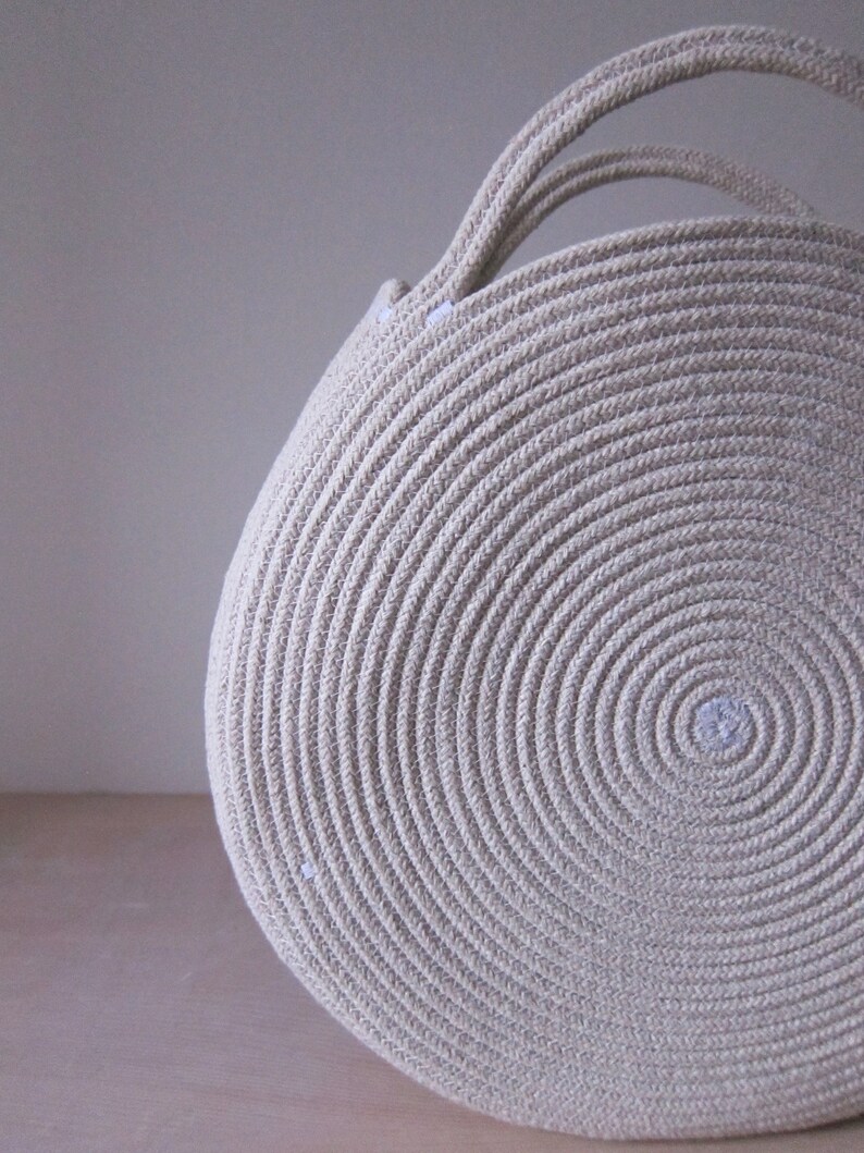 white basket handbag