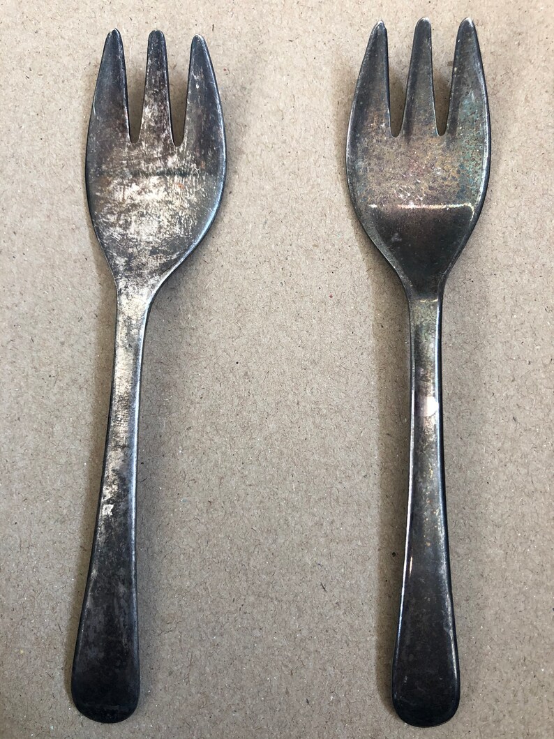Three vintage Forks Sheffield England Silver plated Etsy