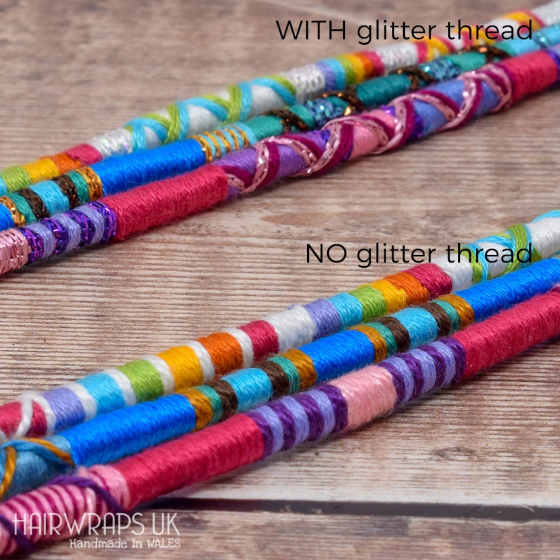 Made to order Hair Wrap Pastel floss Hairwrap Rainbow cotton Etsy