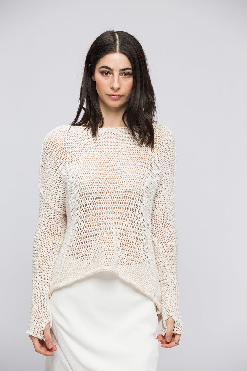 summer loose knit sweaters