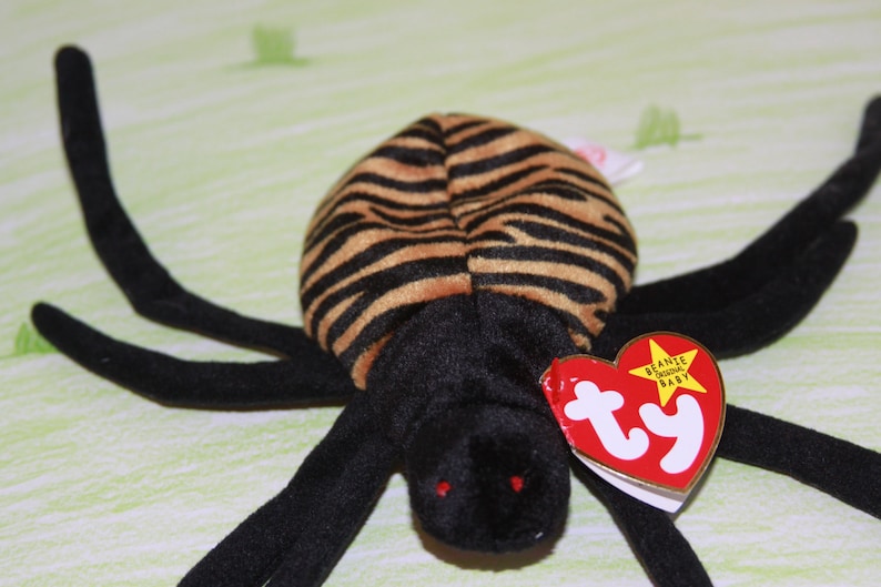 SPINNER The Spider TY Beanie Baby 1996 Original Retired | Etsy