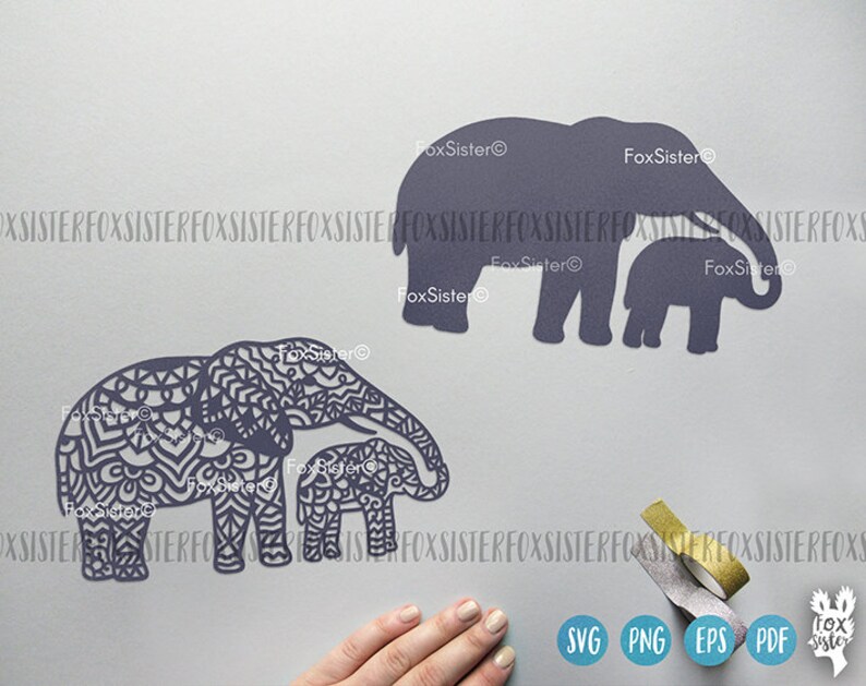 Free Free 131 Elephant Mom Svg SVG PNG EPS DXF File