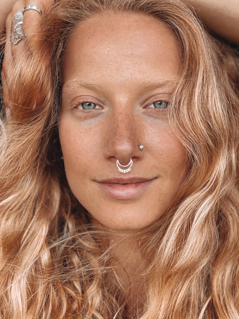 fake septum piercing fake septum piercing