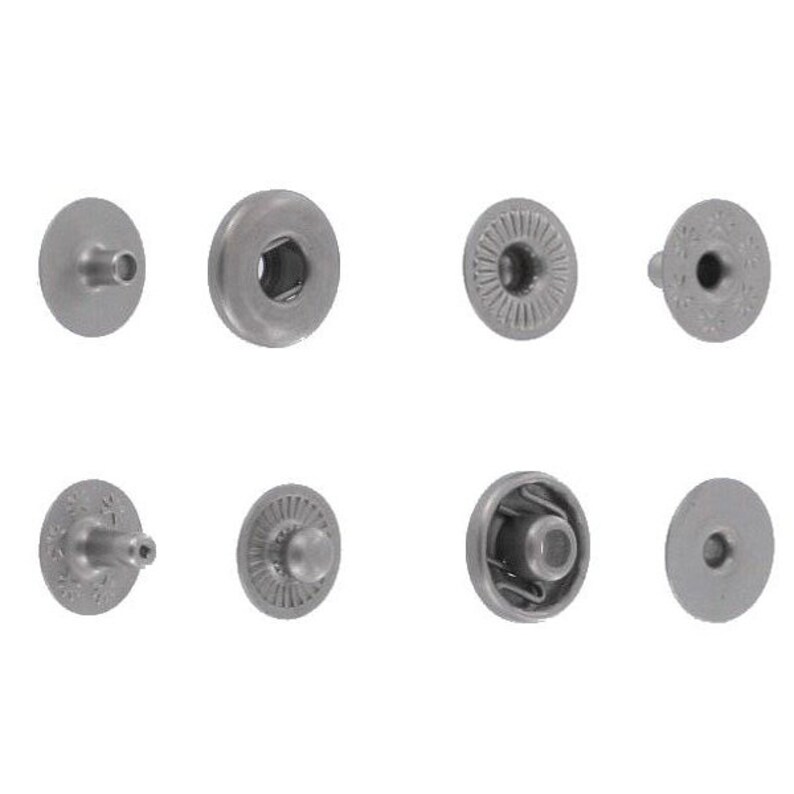 SNHB11 Snap Button Hidden Cap SSpring Socket Nickel Matte Etsy