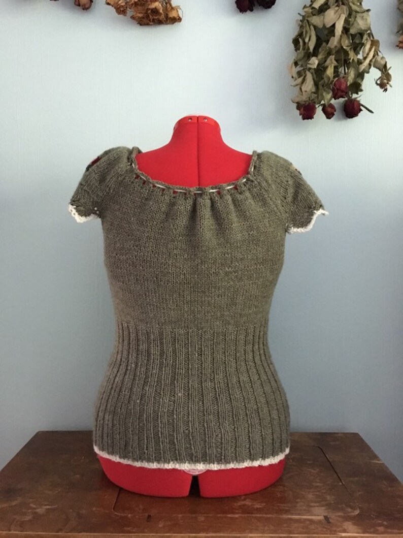 woolen blouse sweater