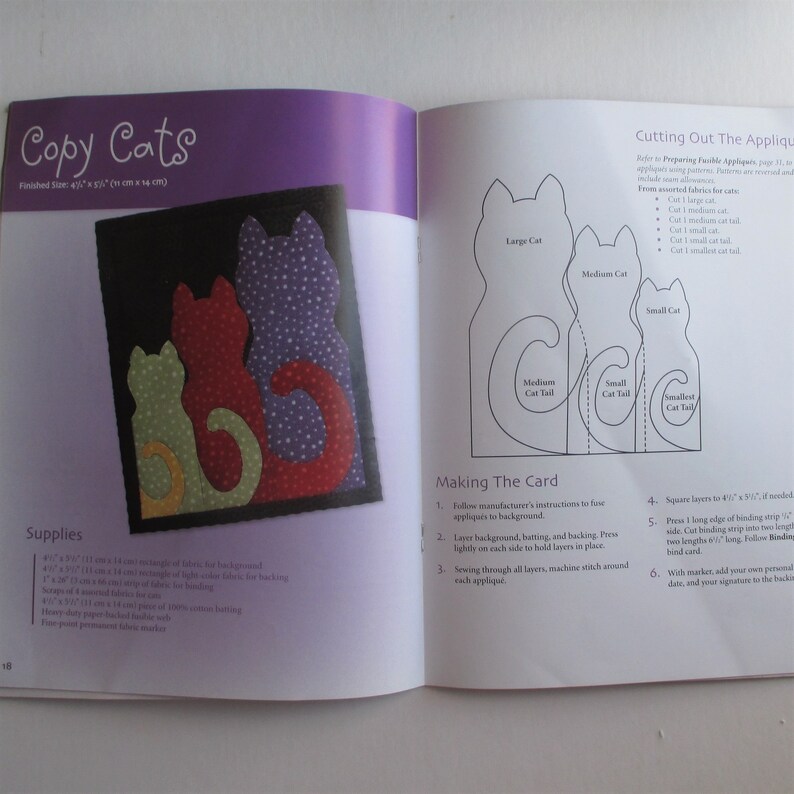 Fast Fabric Gift Cards booklet