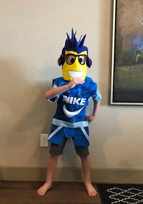 Roblox Costume Head Body Custom Made To Order Etsy - roblox head costume