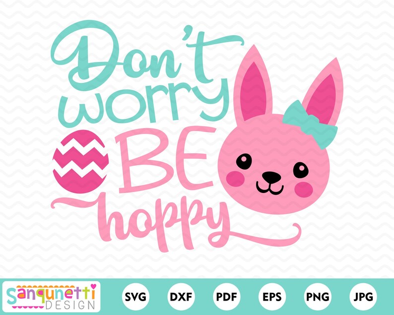 Download Hoppy Easter bunny SVG spring girls cut file for ...