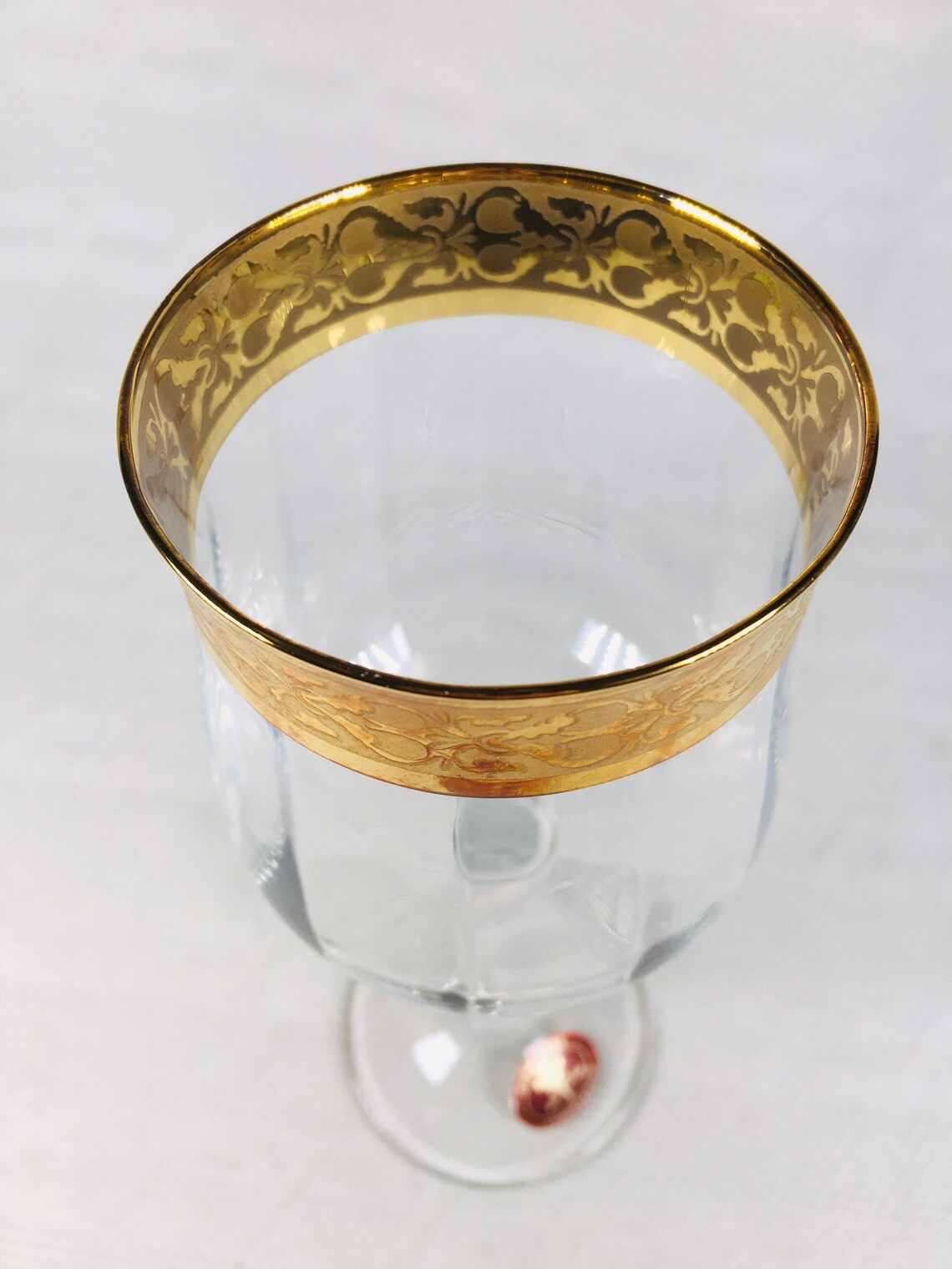 lavorato a mano wine glasses