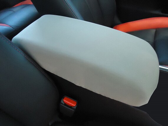 Bomely Fit Rav4 Front Armrest Cover Protector Panel Trim for Toyota Rav4 2019-2021 Accessories Glossy Carbon Fiber Pattern, Armrest Cover