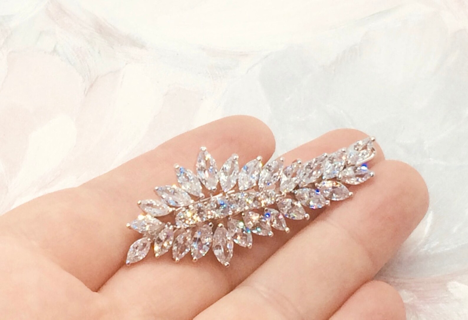 Wedding Hair Clip Bridal Hair Comb Art Deco Hair Clip Etsy