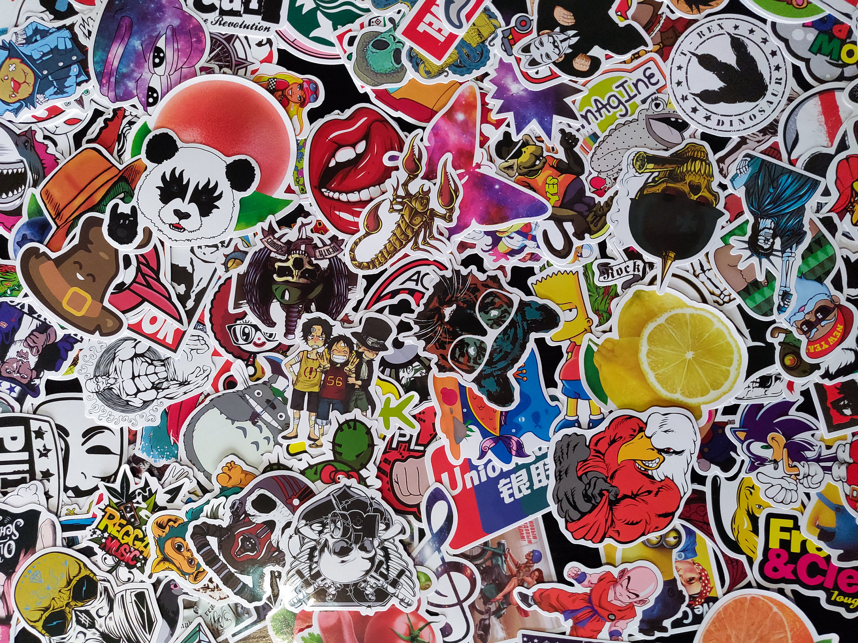 100 Random Graffiti Sticker Pack decal bomb hypebeast laptop | Etsy